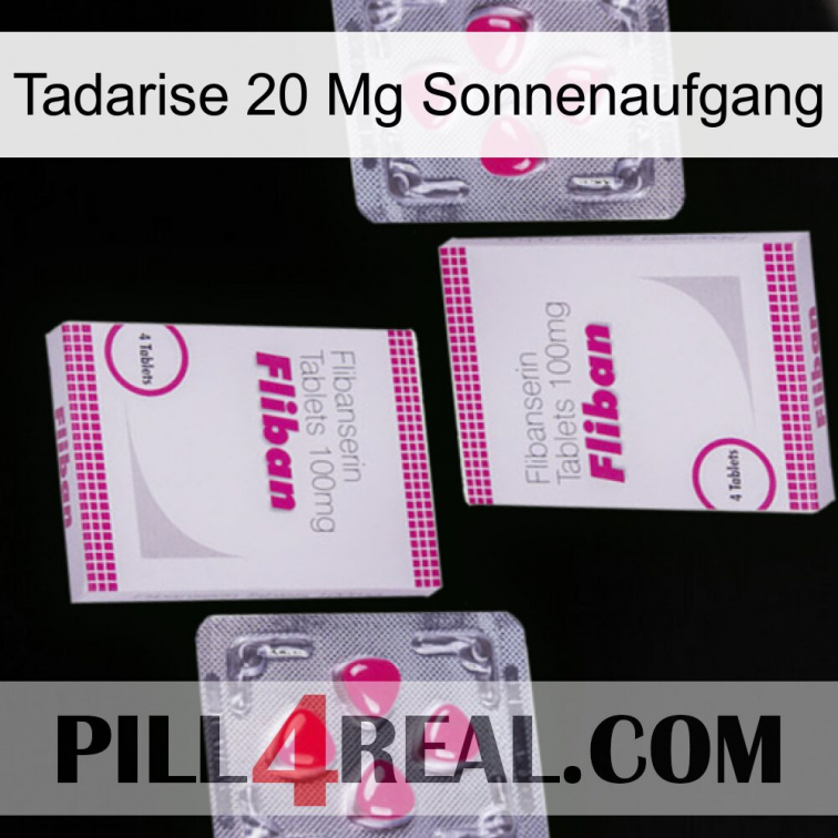 Tadarise 20 Mg Sunrise 33